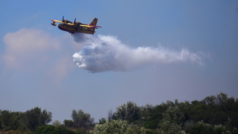 Φθιώτιδα: Φωτιά στο Νεοχώρι Δομοκού - Δύο αεροσκάφη στο σημείο