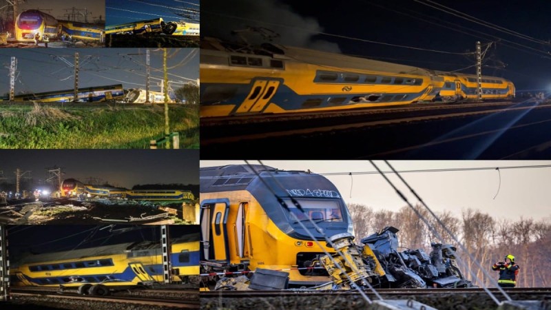 «Ουρλιαχτά, σπασμένα γυαλιά, τραυματίες σε κεφάλι και πόδια...» - Συγκλονιστικές μαρτυρίες από τον εκτροχιασμό τρένου στην Ολλανδία (photo-video)