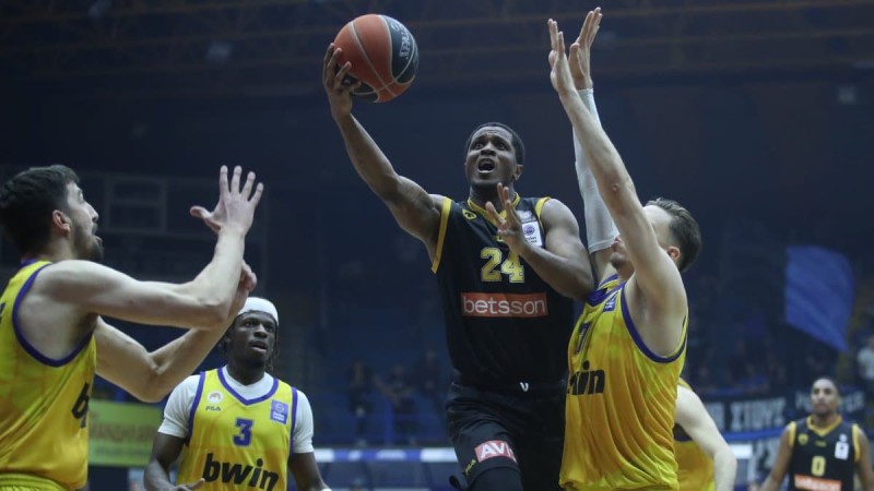 Περιστέρι - ΑΕΚ 87-73: Πρώτο βήμα για την πρόκριση στα ημιτελικά της Basket League