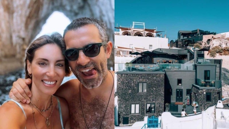 Πασχαλινές διακοπές στην Σαντορίνη για την Αθηνά Οικονομάκου: Πόσο κοστίζει ένα δωμάτιο στο ξενοδοχείο του συζύγου της για το τριήμερο;