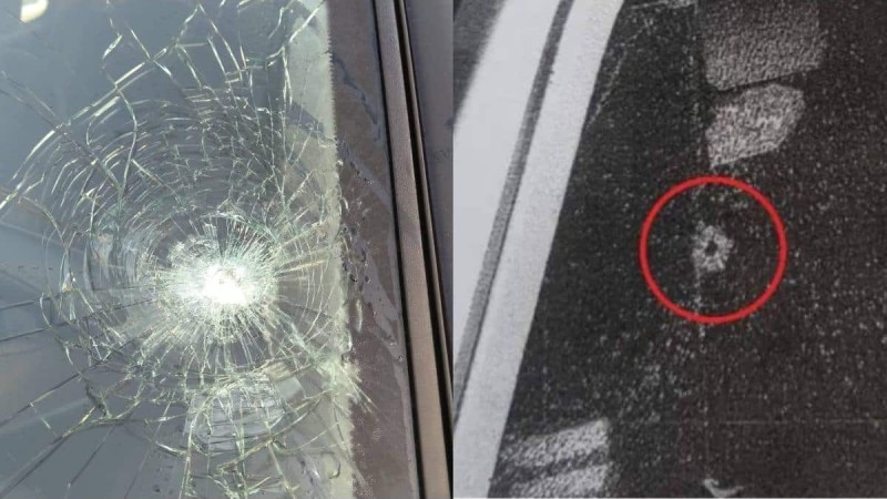 «Φαρ Ουέστ» η Θεσσαλονίκη: Αδέσποτη σφαίρα καρφώθηκε σε αυτοκίνητο που οδηγούσε 40χρονη μητέρα - Είχε μαζί και το παιδί της