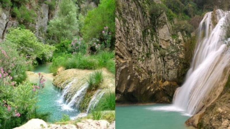 Η «Γαλάζια Λίμνη» της Ελλάδας: Ο παράδεισος με τις φυσικές πισίνες και τους καταρράκτες στην καρδιά της Πελοποννήσου