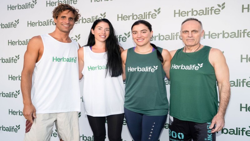 H Herbalife και η Έφη Σφυρή εγκαινιάζουν της νέες εγκαταστάσεις του ENSO Beach Club