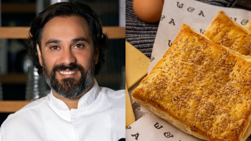 Χωριάτικη τυρόπιτα με σφολιάτα από τον Γιάννη Λουκάκο: Το μυστικό με το αυγό για λαμπερό και χρυσαφένιο χρώμα