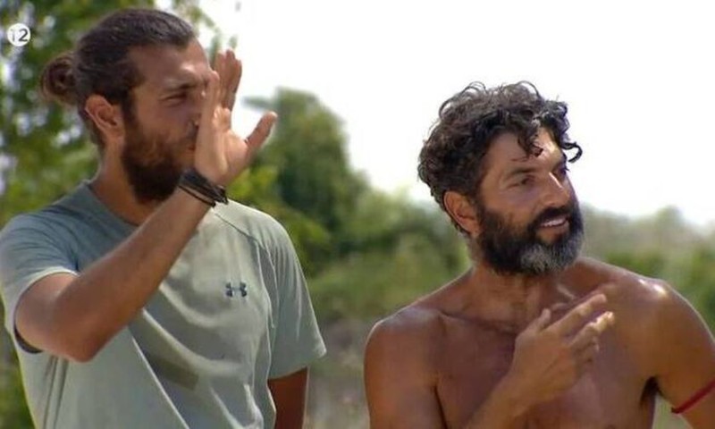 Νίκος Μπάρτζης και Σπύρος Μαρτίκας στο Survivor All Star