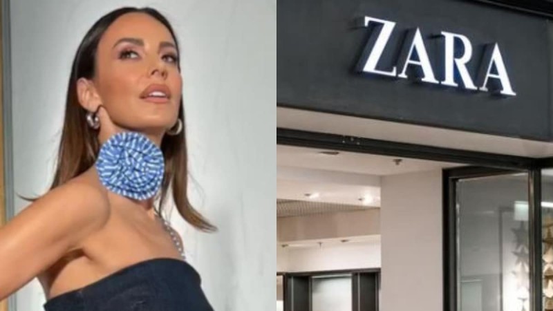 Κοστίζει μόνο 39,95 ευρώ: Το denim φόρεμα από τα ZARA της Μπέττυς Μαγγίρα που έχει γίνει ανάρπαστο