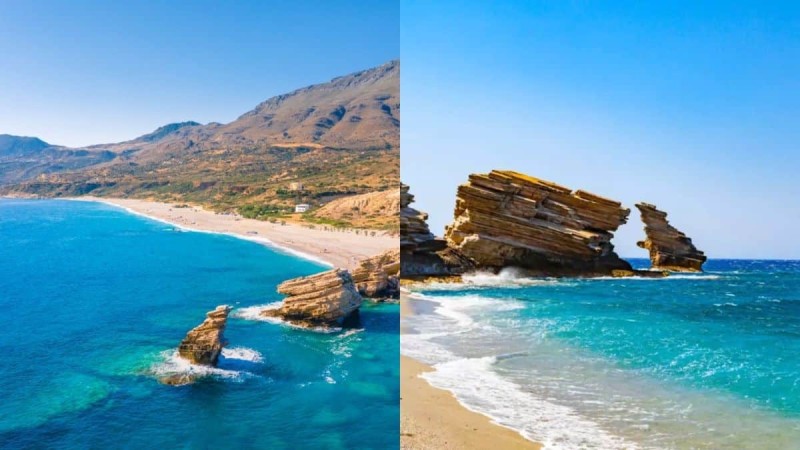 Ένας παράδεισος... στην Κρήτη : Η παραλία με την χρυσαφένια αμμουδιά και τα καταγάλανα νερά που δεν μπορείς να ξεχάσεις