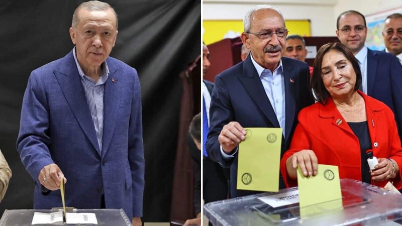 Εκλογές στην Τουρκία: Ψήφισαν ταυτόχρονα Ερντογάν και Κιλιτσντάρογλου - «Δεν υπάρχει καμία χώρα στην ιστορία  με ποσοστό...» (video)