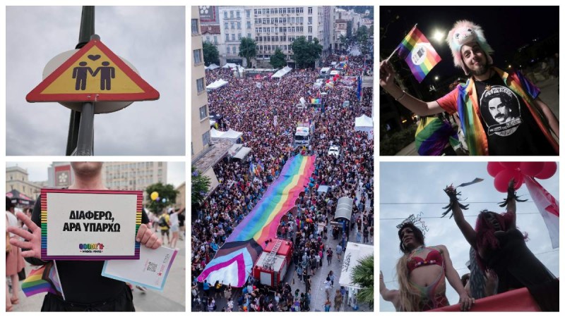 Athens Pride 2023: Πλήθος κόσμου και... υπερηφάνειας στην παρέλαση - Πλούσιο φωτορεπορτάζ!