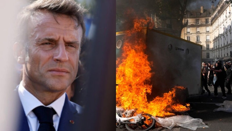 «Φλέγεται» η Γαλλία: Εκτός ελέγχου η κατάσταση στο Παρίσι - Ο Μακρόν συγκάλεσε εκτάκτως το υπουργικό (video)