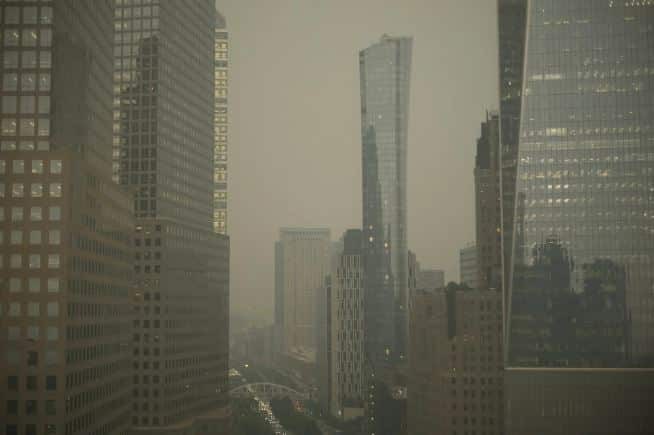 Απίστευτες πυρκαγιές στον Καναδά: Ο καπνός έχει σκεπάσει ακόμα και τη Νέα Υόρκη! Εικόνες που κόβουν την ανάσα