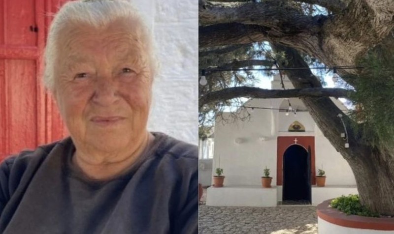 Χάλκη: 73χρονη φροντίζει καθημερινά εδώ και 30 χρόνια τη Μονή του Αγίου Ιωάννη Αλάργα