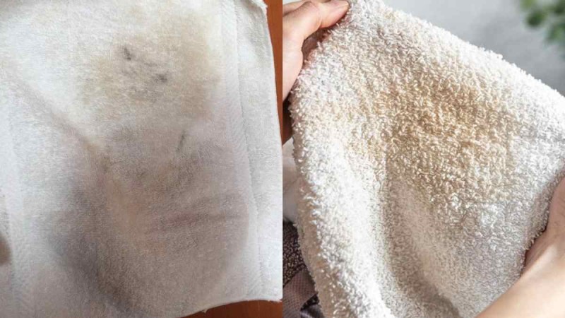 Λαδιές, μαυρίλες και βρομιά στις πετσέτες: Το κόλπο των ειδικών για να γίνουν πεντακάθαρες στο λεπτό
