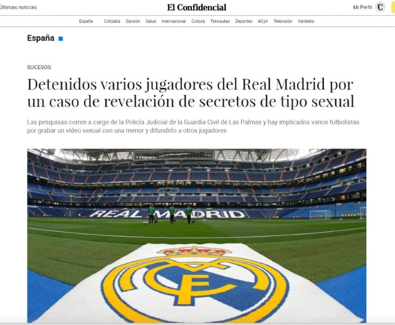 Σκάνδαλο με ποδοσφαιριστές και ανήλικη στη Ρεάλ Μαδρίτης