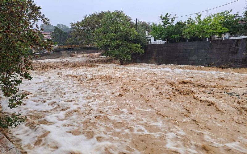 Κακοκαιρία «Daniel»: Ενεργοποιήθηκε το «Κοπέρνικος» για τη Μαγνησία λόγω των πλημμυρών