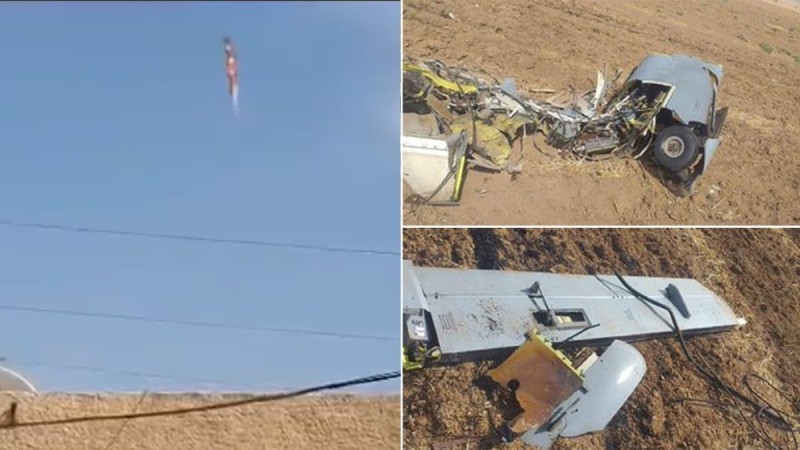 Αμερικανικό F-16 κατέρριψε τουρκικό drone στη Συρία - Bίντεο ντοκουμέντο από τη στιγμή του χτυπήματος
