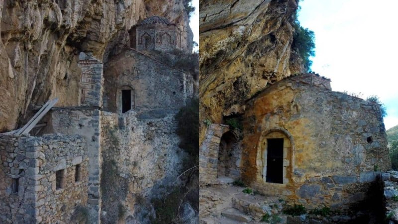 Ιερά Μονή Παναγίας Φιλοσόφου: Το επιβλητικό μοναστήρι κοντά στη Δημητσάνα που «κόβει» την ανάσα