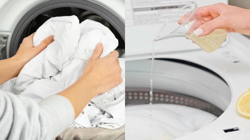 Το κόλπο με τον χυμό λεμονιού στο πλυντήριο για λευκά ρούχα πιο αστραφτερά από ποτέ