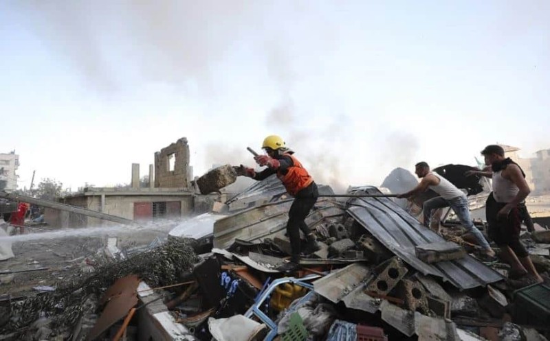 Βομβαρδισμός σε τέμενος στη Γάζα