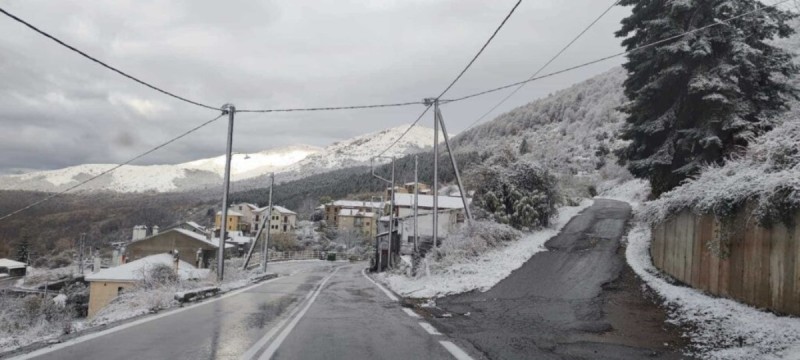 Τα πρώτα χιόνια στη Βόρεια Ελλάδα