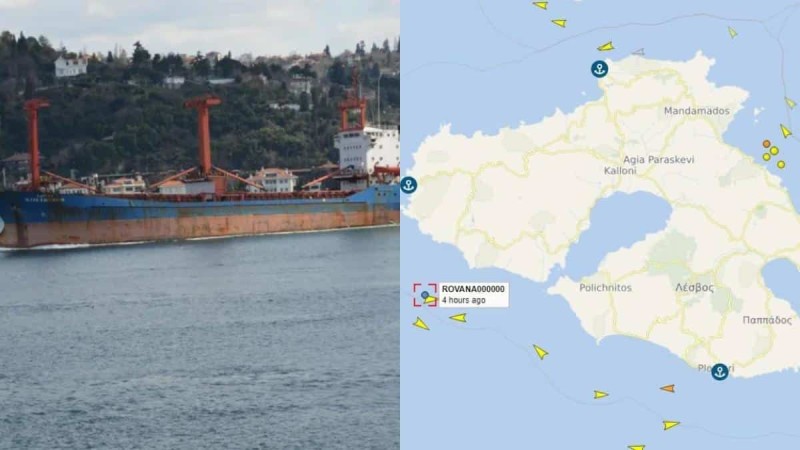 Θρίλερ στη Λέσβο: Πάνω σε ένα βαρέλι και χτυπημένος στο κεφάλι εντοπίστηκε ο ναυτικός που σώθηκε μετά τη βύθιση του φορτηγού πλοίου (video)