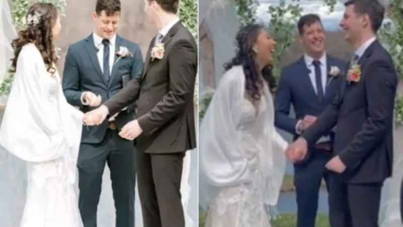 Το απόλυτο χάος σε γάμο: Νύφη και γαμπρός έψαχναν το επίθετο που θα έχουν - Αυτό που ακολούθησε δεν το περίμενε κανείς (video)