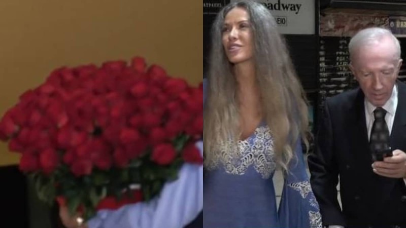 Αυτός είναι έρωτας: Ο Κωνσταντίνος Πλεύρης έστειλε 201 τριαντάφυλλα στην Τζόρτζια Σιακαβάρα για την πρεμιέρα της (video)