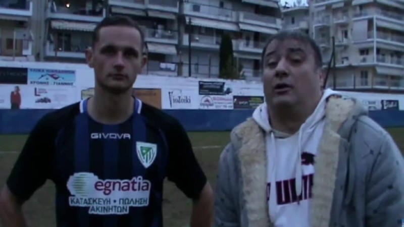 Θεσσαλονίκη: H viral συνέντευξη σε ποδοσφαιριστή - Ο ρεπόρτερ έπαθε... αντιπρόεδρο Εδεσσαϊκού (video)