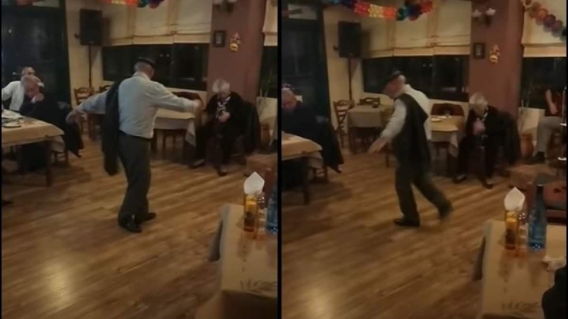 72χρονος χορεύει το πιο βαρύ και ασήκωτο ζεϊμπέκικο και «μερακλώνει» το Youtube με 500.000 προβολές!