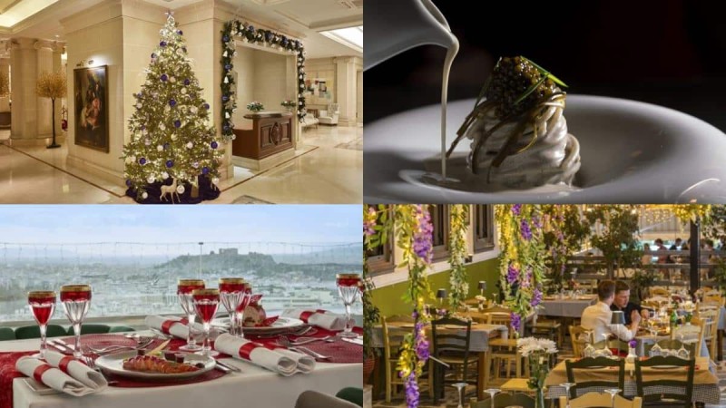 31 εστιατόρια για ρεβεγιόν Χριστουγέννων και Πρωτοχρονιάς στην Αθήνα - Αναλυτικά μενού και τιμές