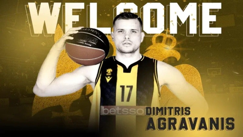 Είναι επίσημο: Στην ΑΕΚ ο Δημήτρης Αγραβάνης ως το τέλος της σεζόν!