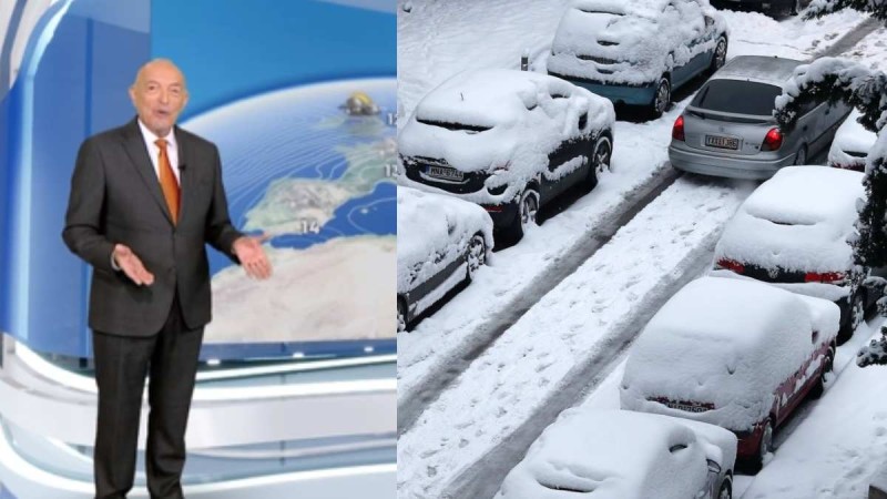 «Θα πέσουν χιόνια στην...»: Επιστρέφει ο χιονιάς σύμφωνα με τον Τάσο Αρνιακό
