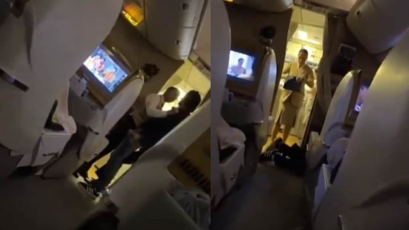 Θρίλερ σε πτήση: Μεθυσμένος επιβάτης έδωσε κουτουλιά σε αεροσυνοδό - Επιτέθηκε και σε άλλα μέλη του πληρώματος