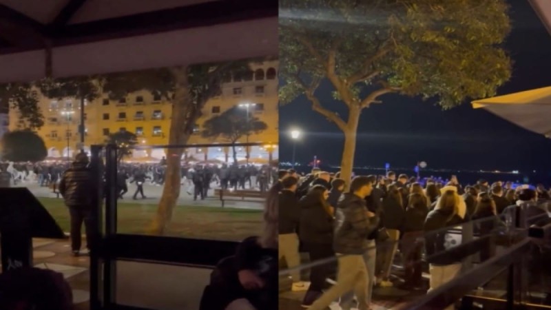 Εικόνες ντροπής στη Θεσσαλονίκη: Σοκαριστικό βίντεο από την στιγμή της τρανσφοβικής επίθεσης στην Αριστοτέλους - «Δεν θα μείνετε ατιμώρητοι…»