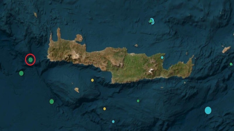 «Χορεύει» στα Ρίχτερ σήμερα η Κρήτη - Νέος σεισμός στα Χανιά
