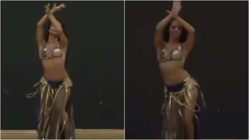 «Κουνήθηκε» το σύμπαν: Μελαχρινή γυναικάρα χορεύει το πιο καυτό τσεφτετέλι που είδατε ποτέ (video)