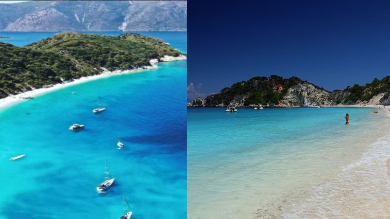 Μοιάζει με παράδεισο: Αυτή είναι η παραλία του Ιονίου με τα κρυστάλλινα νερά και την κατάλευκη άμμο που θυμίζει εξωτερικό