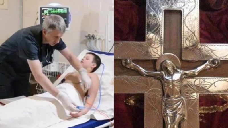 «Ο Χριστός μιλάει πάντα τελευταίος»: Αγοράκι σώθηκε από τη λευχαιμία χάρη στον Τίμιο Σταυρό - Το θαύμα του Κυρίου που συγκλόνισε