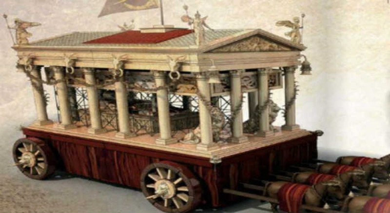 Η άμαξα του Μεγάλου Αλεξάνδρου
