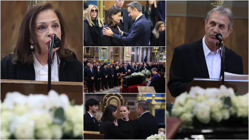 Εθνική συγκίνηση στη Μητρόπολη: Αλεξίου και Νταλάρας αποχαιρέτησαν τη «Μάνα» του ελληνικού τραγουδιού, Μαρινέλλα