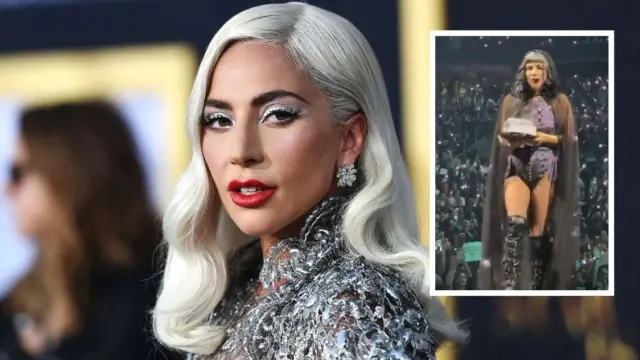 Lady Gaga: Το viral βίντεο με την τούρτα στη σκηνή – Η αμήχανη στιγμή που κατέληξε στο… πάτωμα