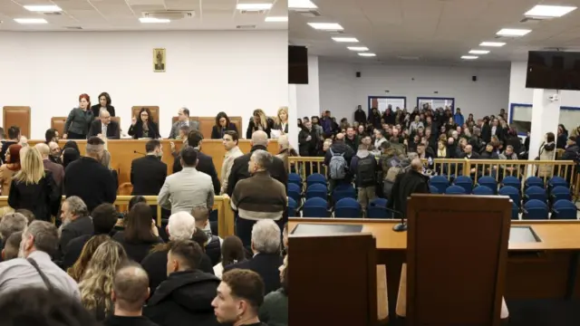 Δίκη για τα Τέμπη: Αυτές είναι οι αλλαγές στην αίθουσα μετά την κατακραυγή – Προστέθηκαν 100 θέσεις, δείτε βίντεο