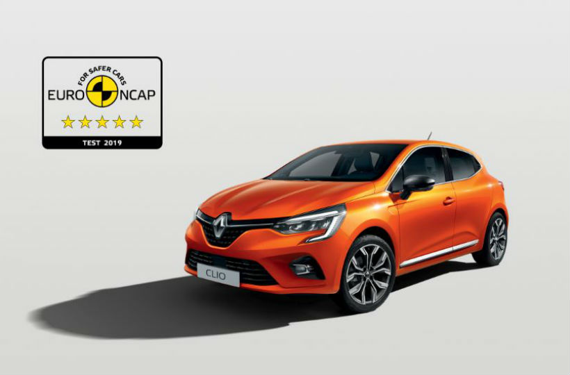Το All-new Renault CLIO προσφέρει κορυφαία ασφάλεια 5 αστέρων!