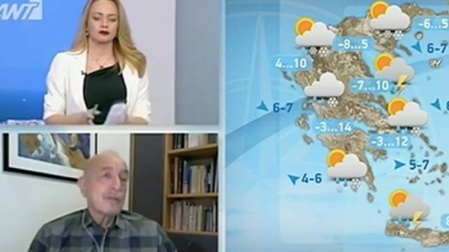 «Παγώνει όλη η χώρα και στην Αττική ο χιονιάς…» – Ο Τάσος Αρνιακός προειδοποιεί