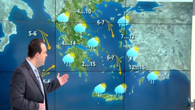 Προειδοποίηση Κλέαρχου Μαρουσάκη: «Έρχονται πολικές θερμοκρασίες – Τρία κύματα της κακοκαιρίας Λέανδρος» (Video)