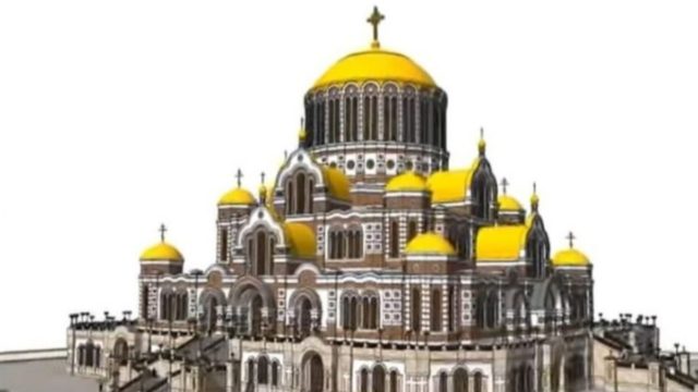 H Ρωσία χτίζει την μεγαλύτερη Ορθόδοξη Εκκλησία στον κόσμο (Video)
