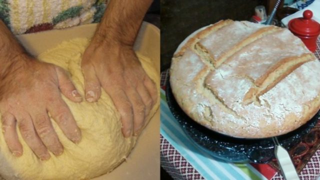 Φτιάξτε χωριάτικο ζυμωτό ψωμί με προζύμι και κάντε όλο το σπίτι να μοσχομυρίσει ελληνική παράδοση