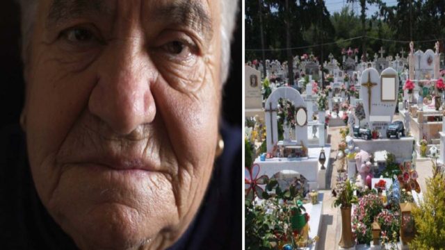 Γιαγιά έχασε τα παιδιά και τον εγγονό της σε τροχαία και ήπιε ποντικοφάρμακο στο νεκροταφείο