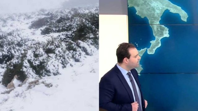 Μετεωρολογική «βόμβα» από τον Κλέαρχο Μαρουσάκη: Χιόνια και στο κέντρο της Αθήνας!