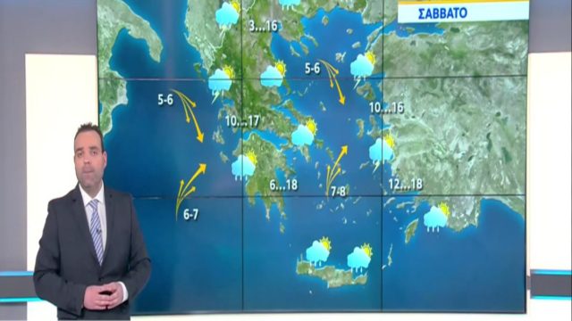 “Άστατος ο καιρός στις περισσότερες περιοχές της χώρας” – Καμπανάκι από τον Κλέαρχο Μαρουσάκη